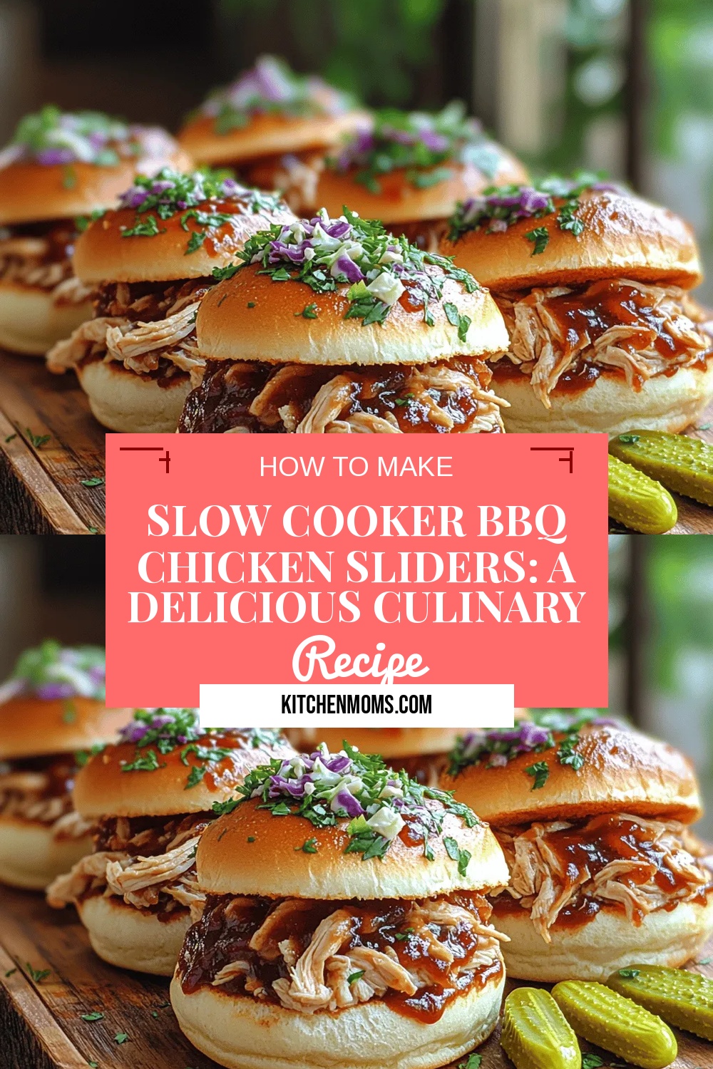Slow Cooker BBQ Chicken Sliders: A Delicious Culinary Adventure
