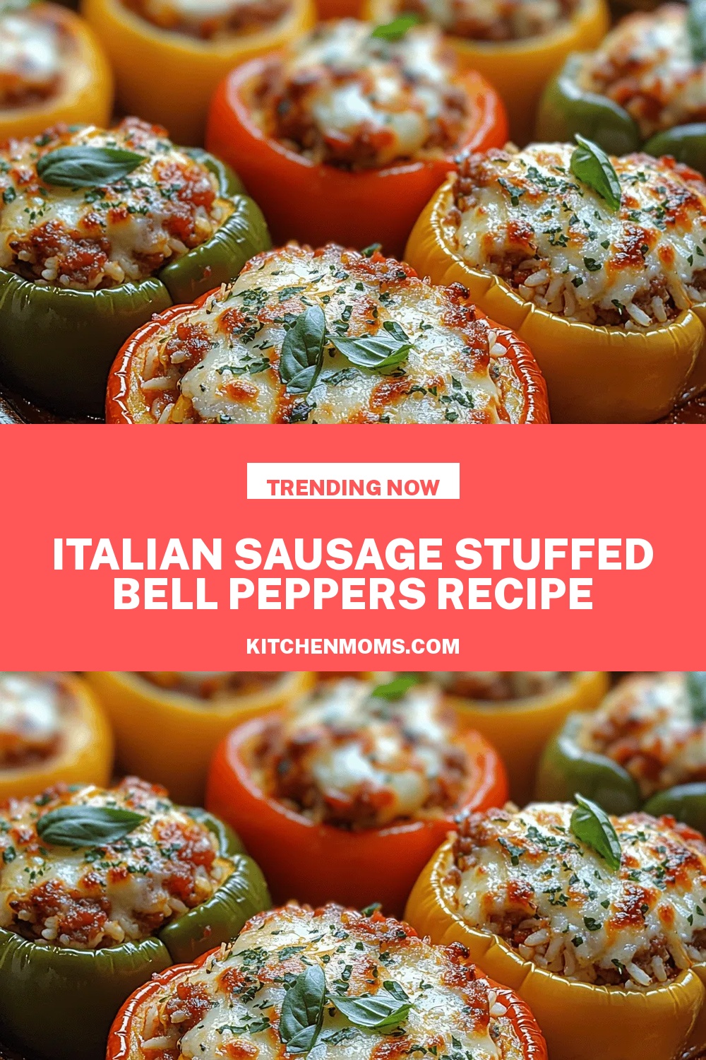 Italian Sausage Stuffed Bell Peppers Recipe
