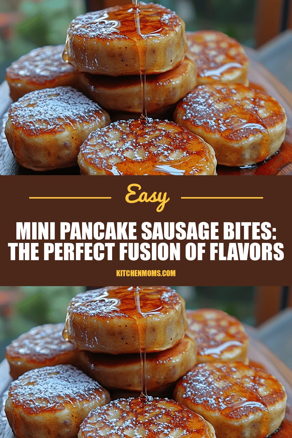 Mini Pancake Sausage Bites: The Perfect Fusion of Flavors