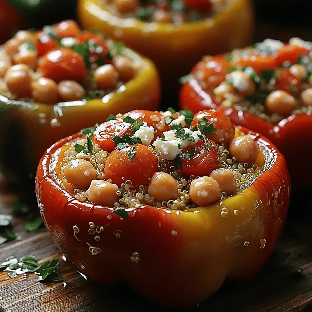 Mediterranean Quinoa Stuffed Peppers: A Nutritious Delight
