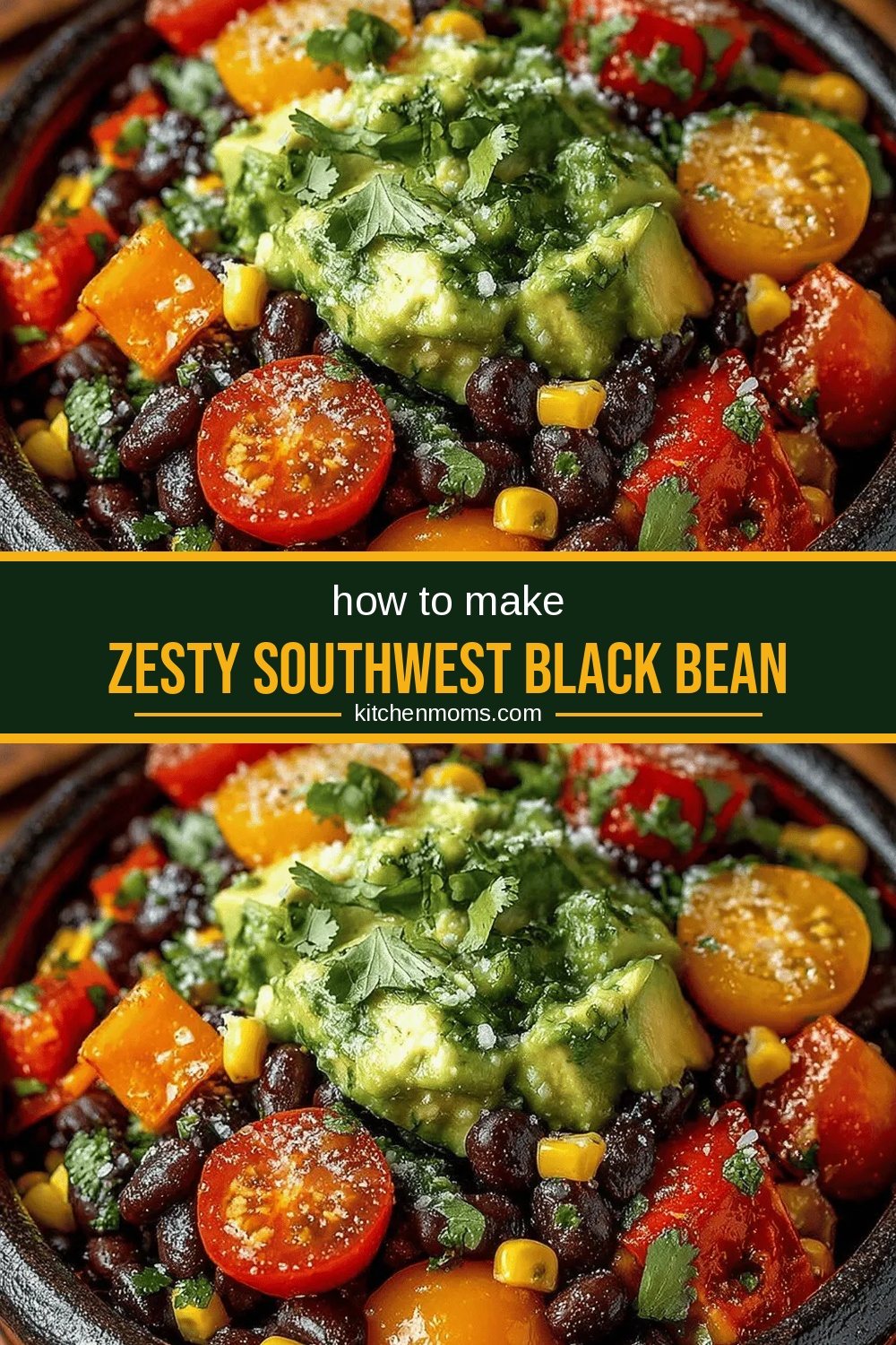 Zesty Southwest Black Bean & Corn Salad: A Flavorful Delight