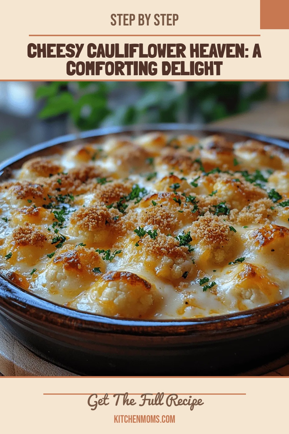 Cheesy Cauliflower Heaven: A Comforting Delight