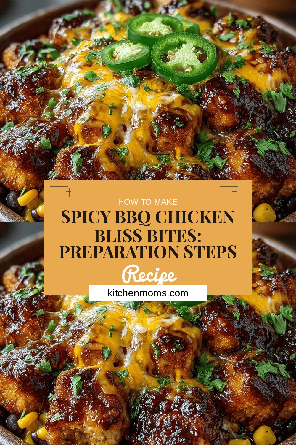 Spicy BBQ Chicken Bliss Bites: Preparation Steps and Serving Suggestions