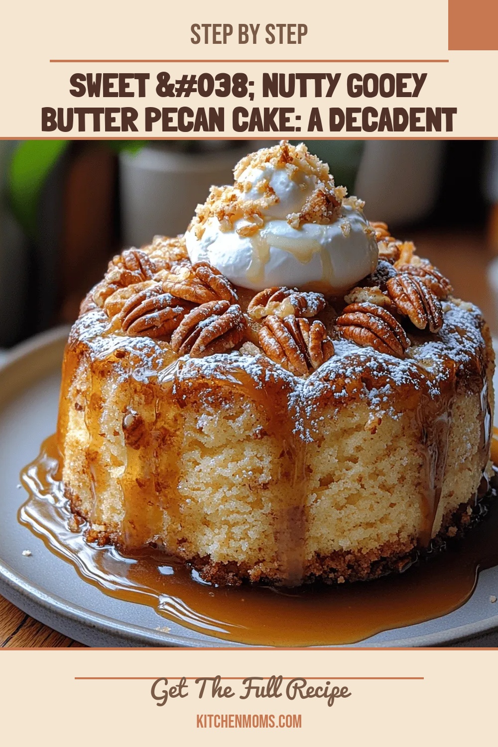 Sweet & Nutty Gooey Butter Pecan Cake: A Decadent Delight