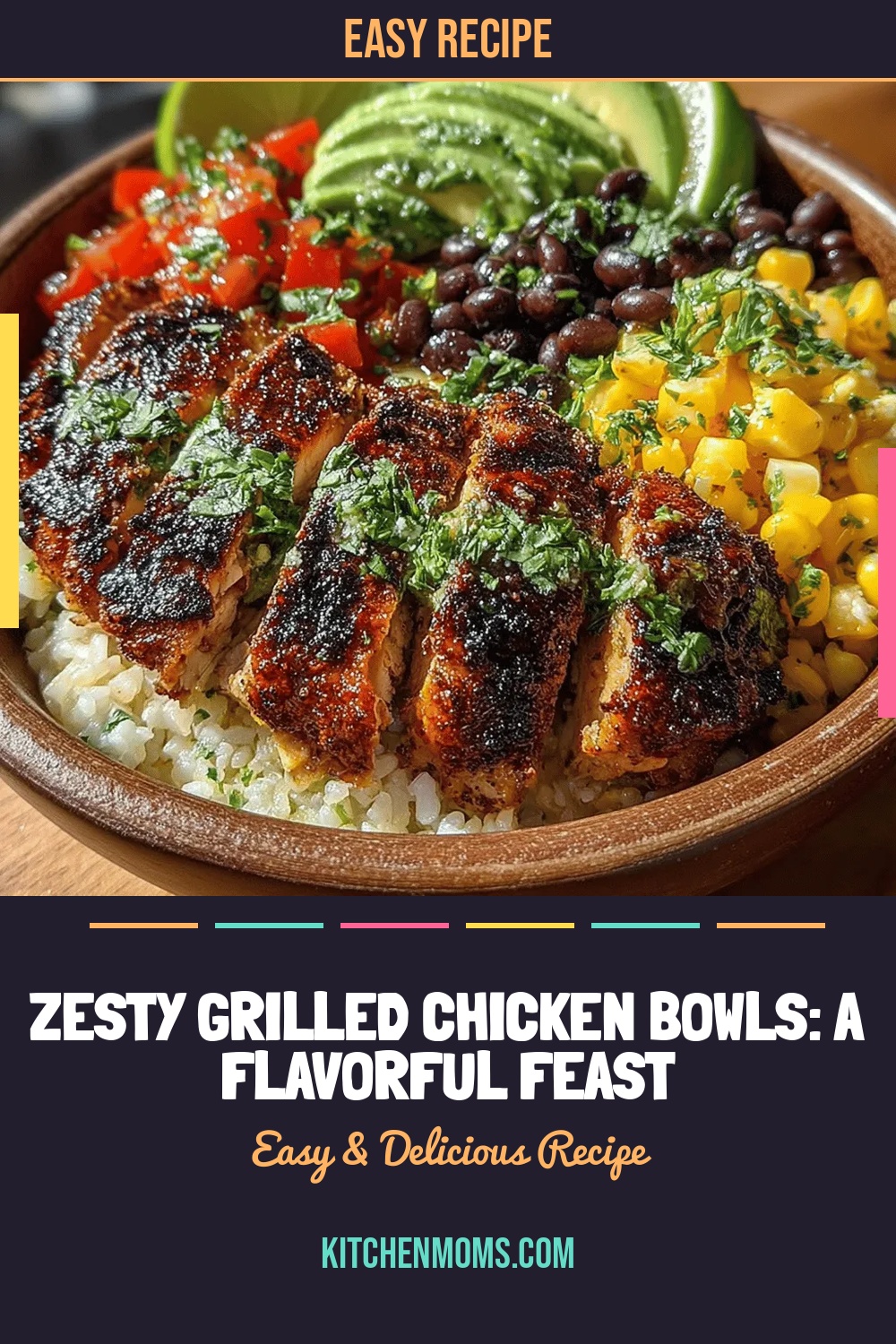 Zesty Grilled Chicken Bowls: A Flavorful Feast