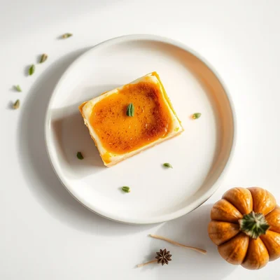 Pumpkin Crème Brûlée Bars