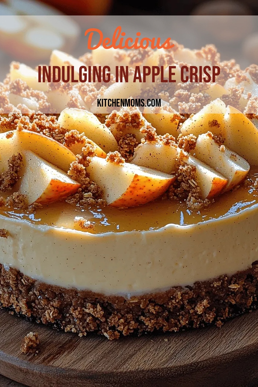 Indulging in Apple Crisp Cheesecake: A Delicious Fusion of Flavors