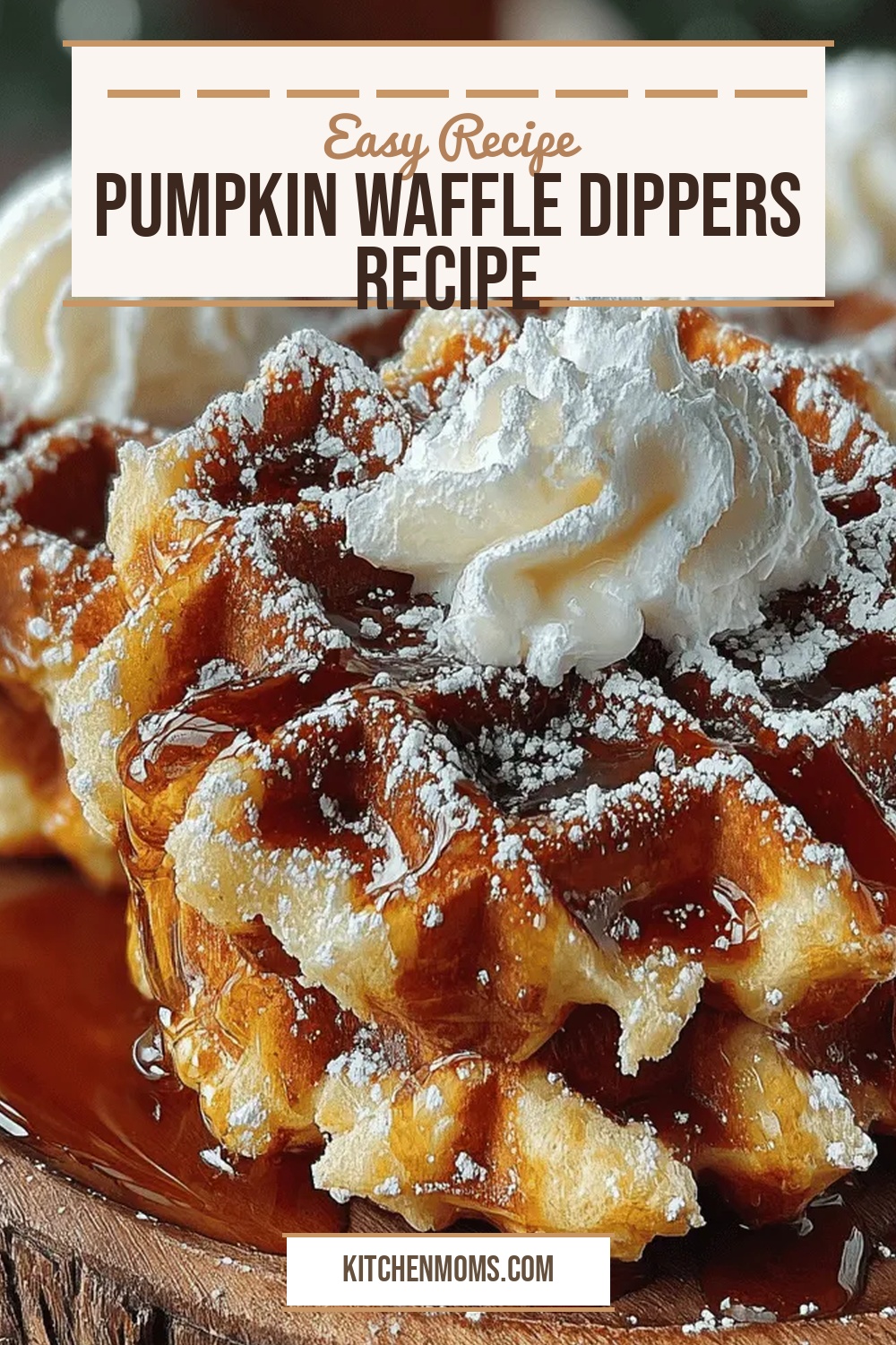 Pumpkin Waffle Dippers Recipe