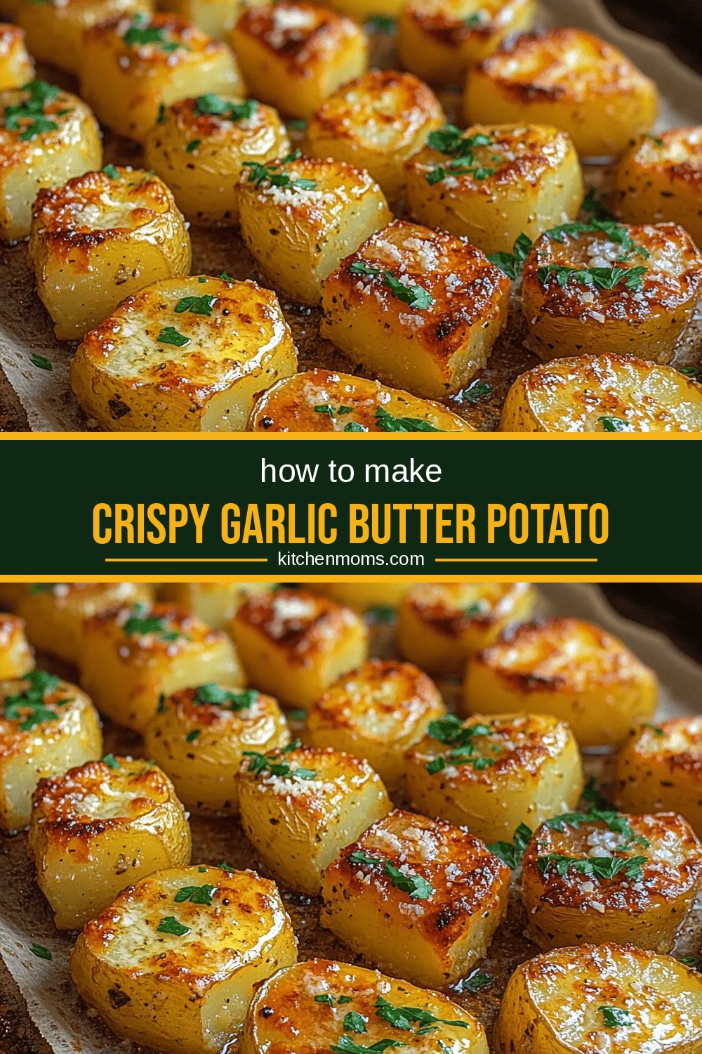 Crispy Garlic Butter Potato Cubes: A Culinary Delight