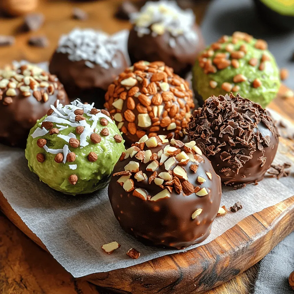 Decadent Guilt-Free Chocolate Avocado Truffles: The Process and More