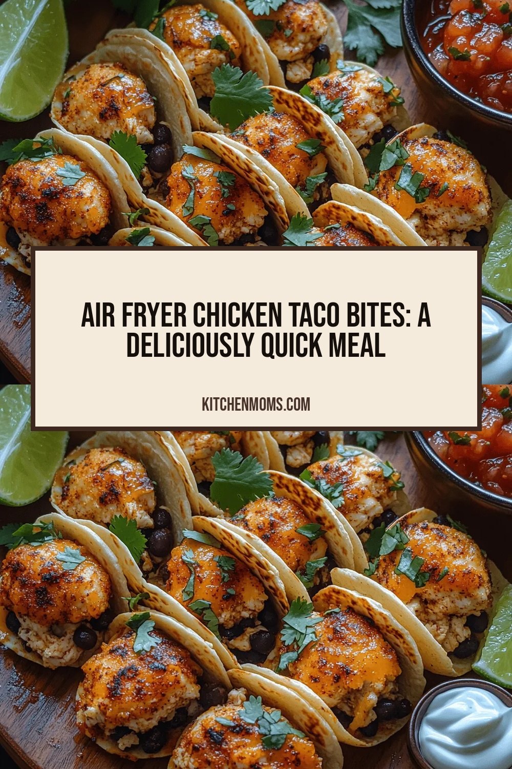 Air Fryer Chicken Taco Bites: A Deliciously Quick Meal
