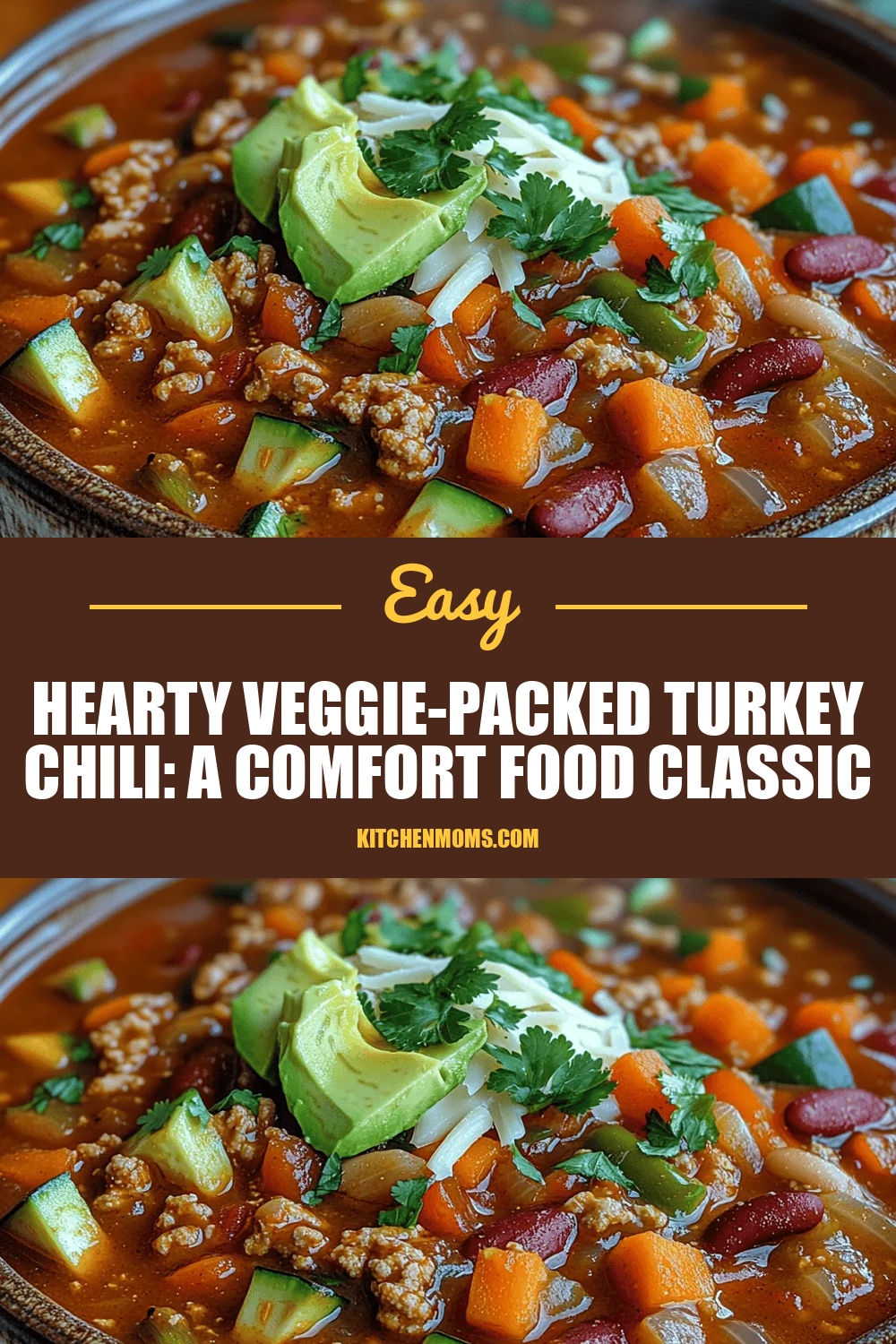 Hearty Veggie-Packed Turkey Chili: A Comfort Food Classic Reimagined