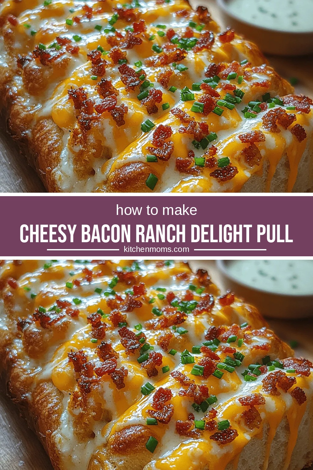 Cheesy Bacon Ranch Delight Pull Apart Bread Recipe