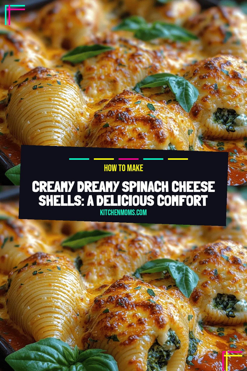 Creamy Dreamy Spinach Cheese Shells: A Delicious Comfort Food Recipe