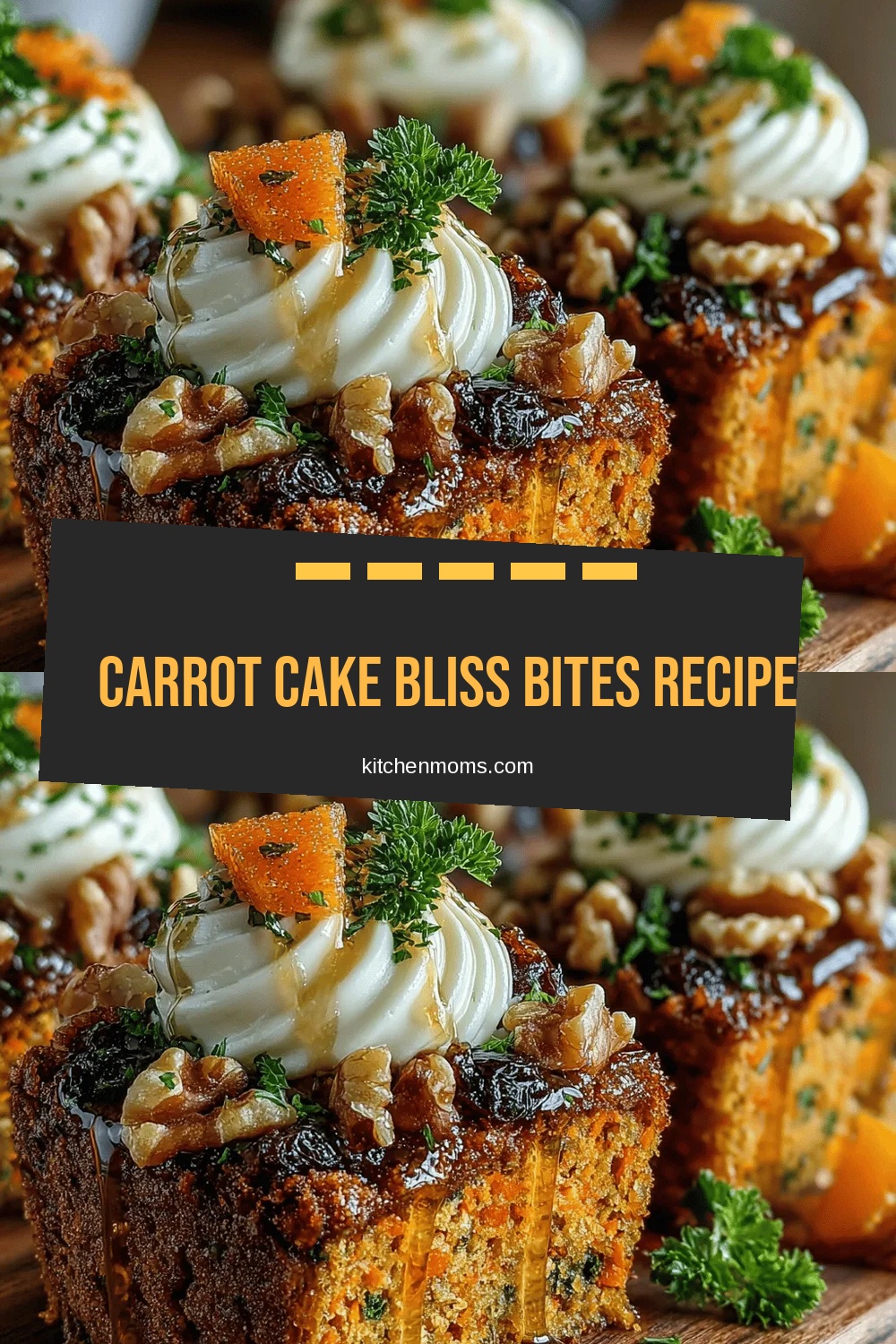 Carrot Cake Bliss Bites Recipe