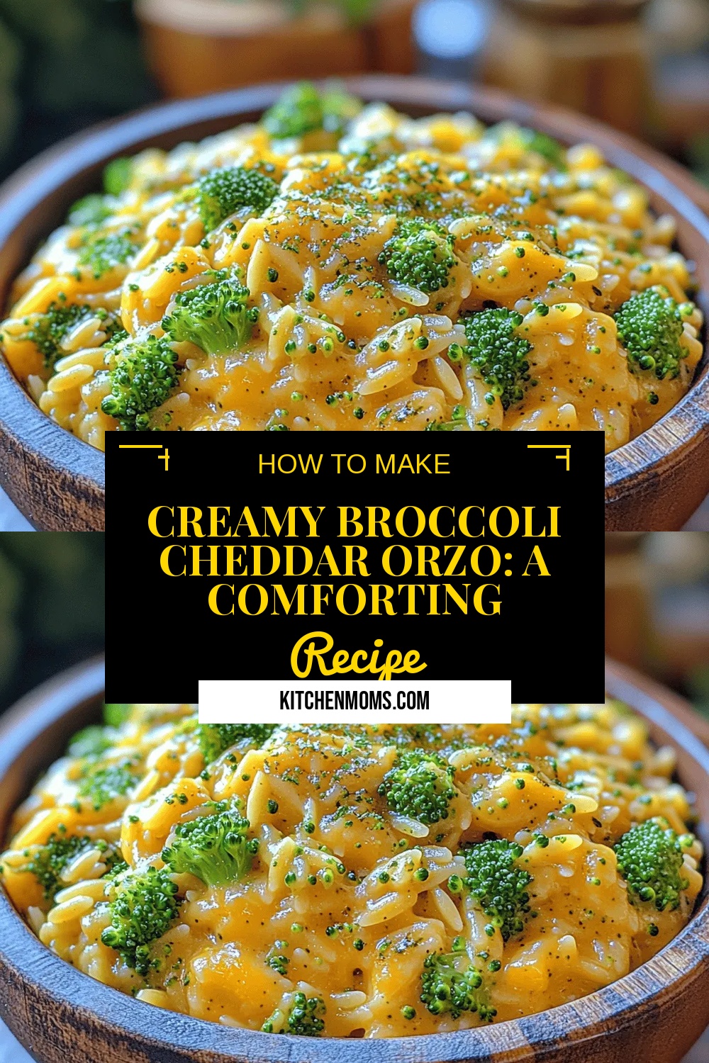 Creamy Broccoli Cheddar Orzo: A Comforting Family Favorite