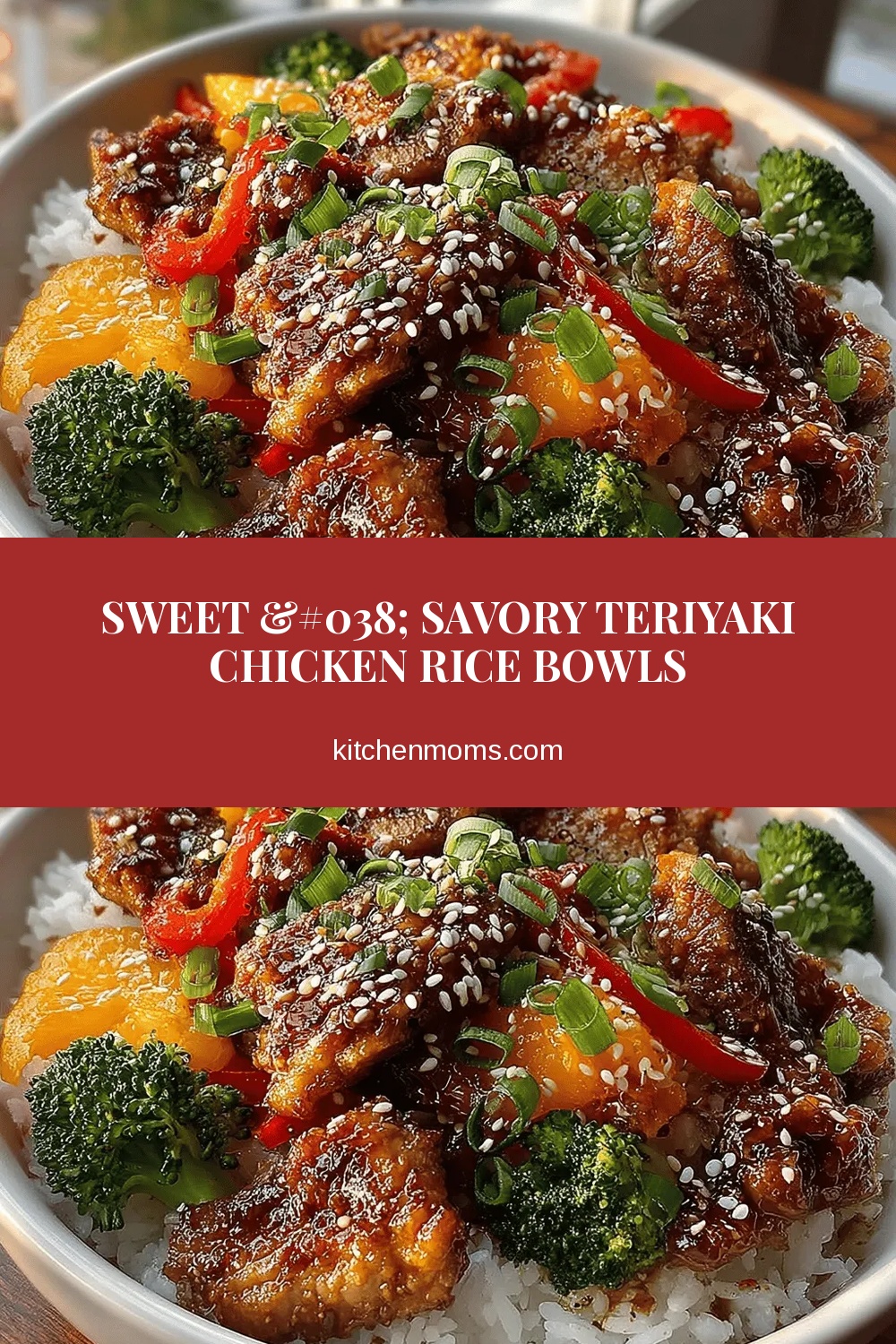 Sweet & Savory Teriyaki Chicken Rice Bowls