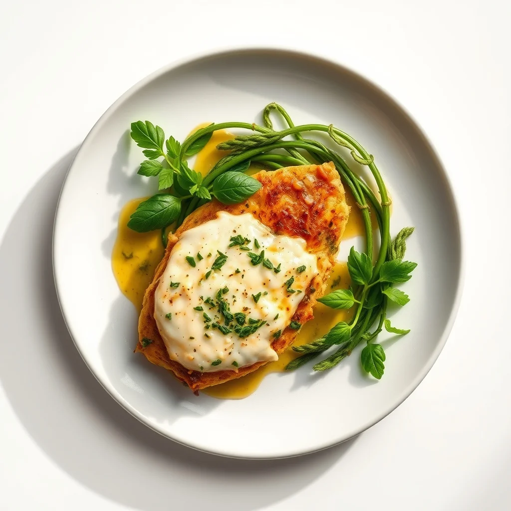 Pesto-Infused Mozzarella Baked Chicken