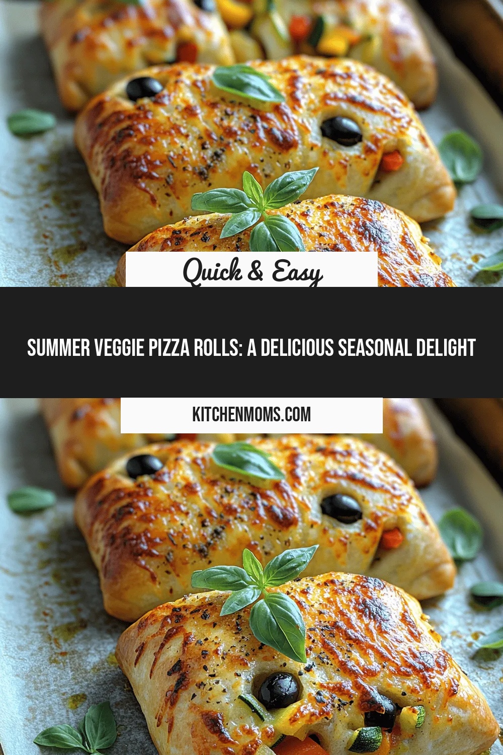 Summer Veggie Pizza Rolls: A Delicious Seasonal Delight