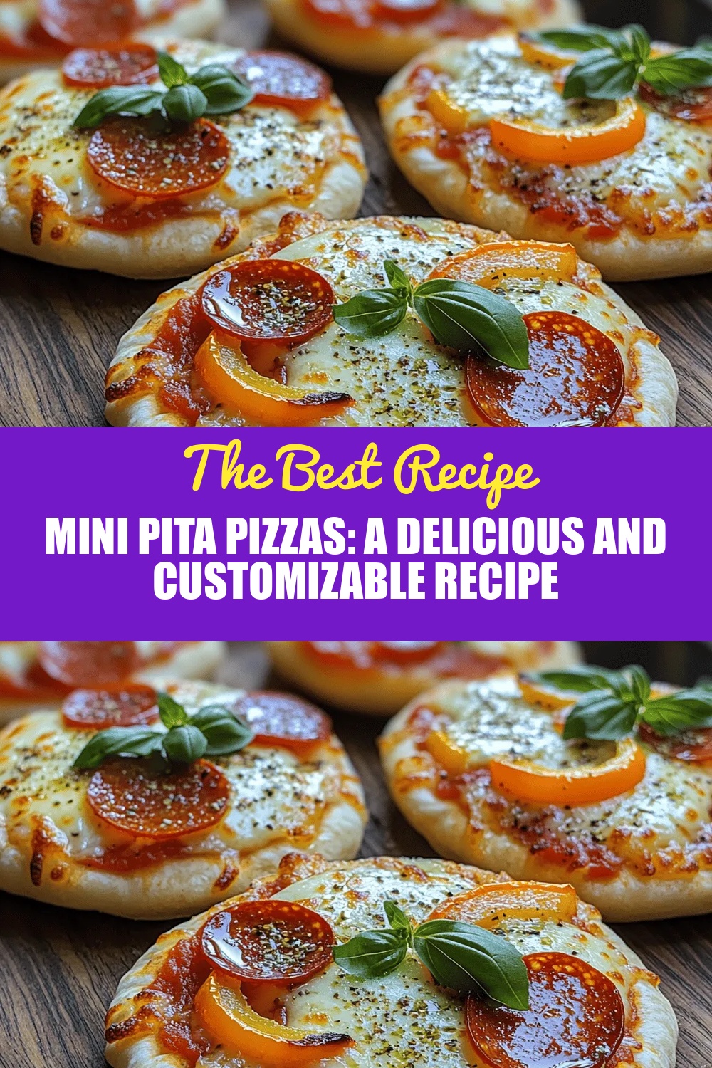 Mini Pita Pizzas: A Delicious and Customizable Recipe