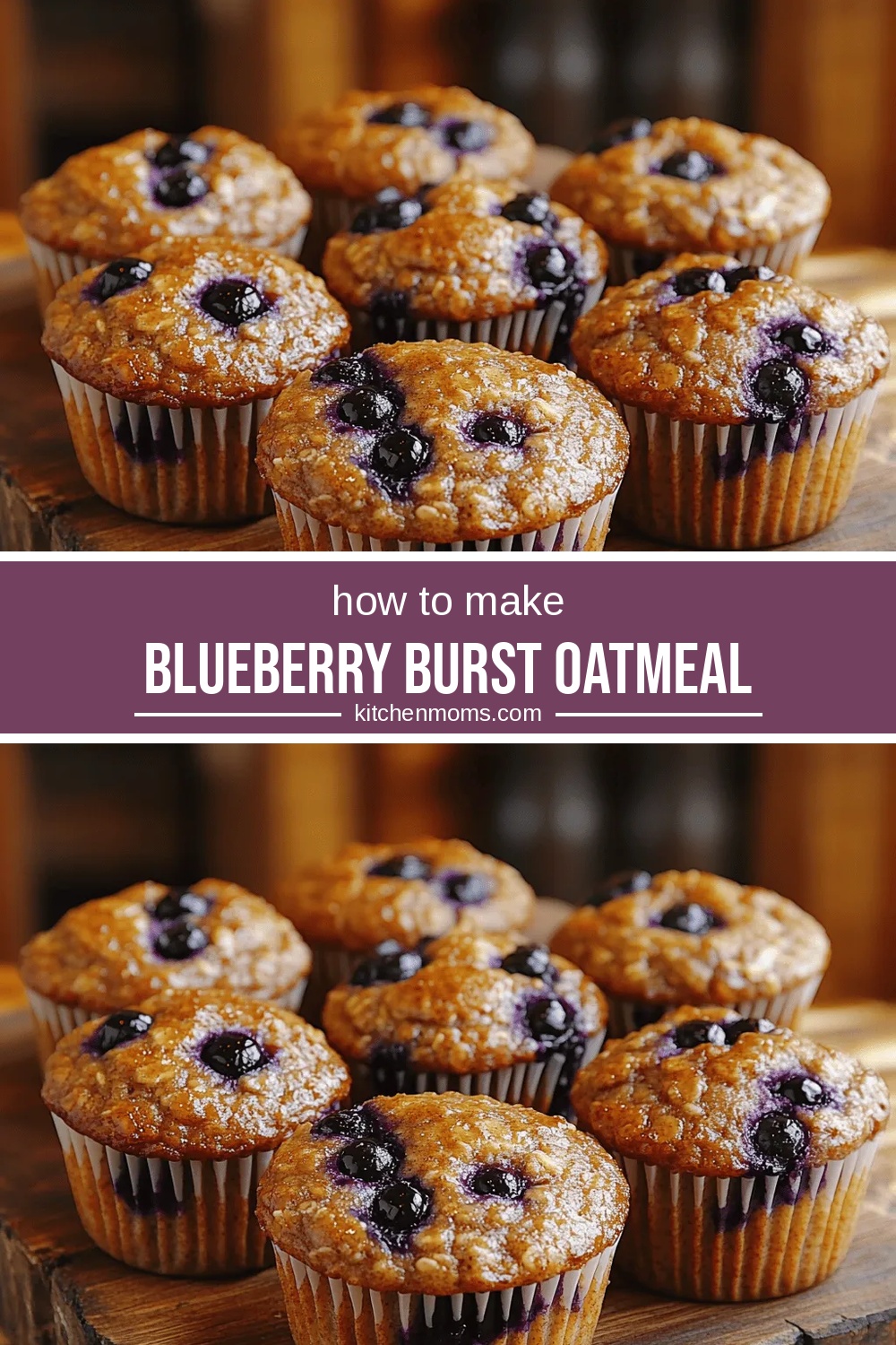 Blueberry Burst Oatmeal Muffins: A Healthy Start to Your Day