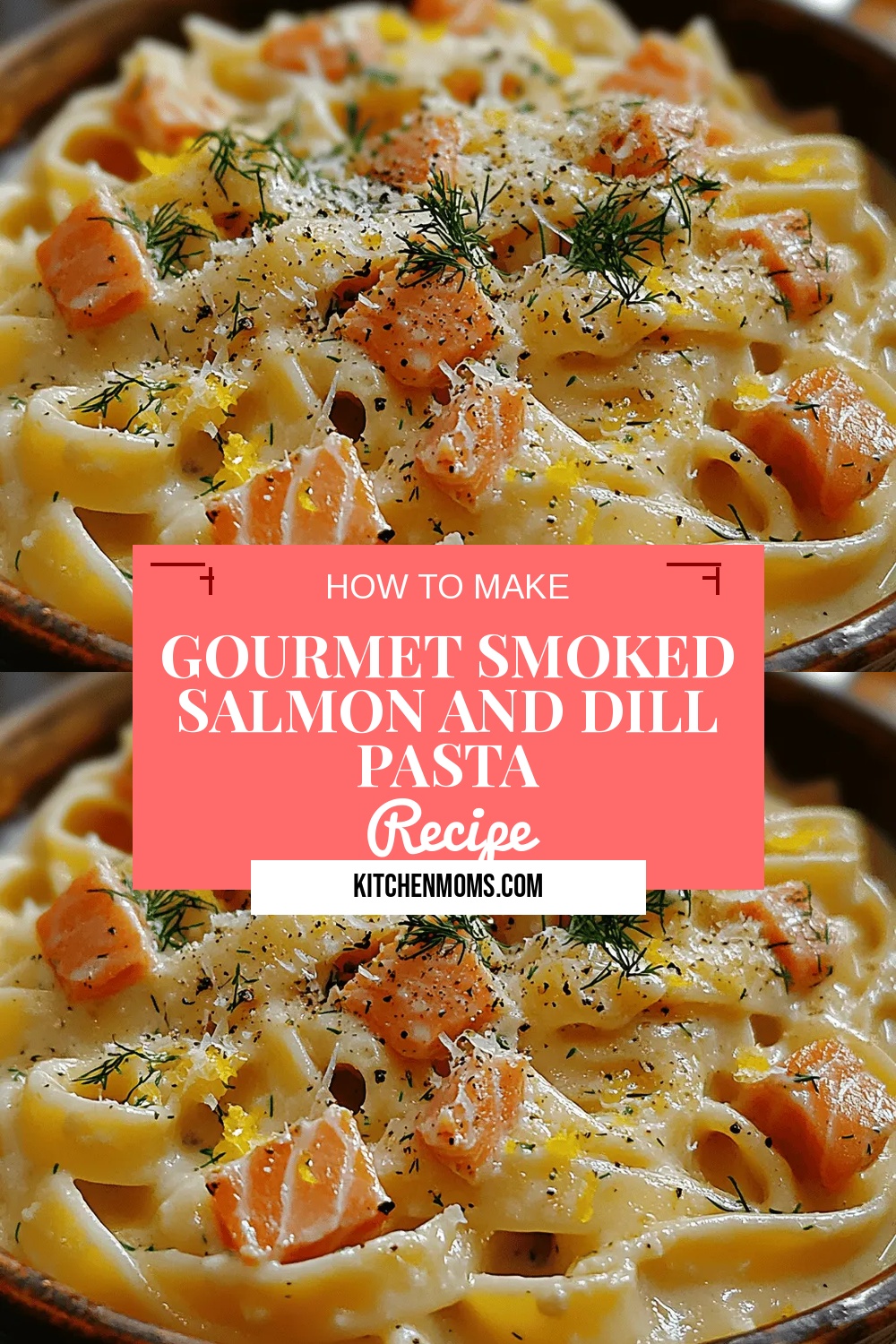 Gourmet Smoked Salmon and Dill Pasta