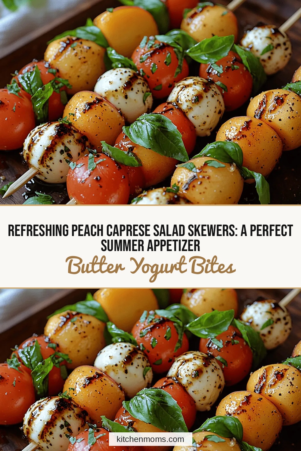 Refreshing Peach Caprese Salad Skewers: A Perfect Summer Appetizer