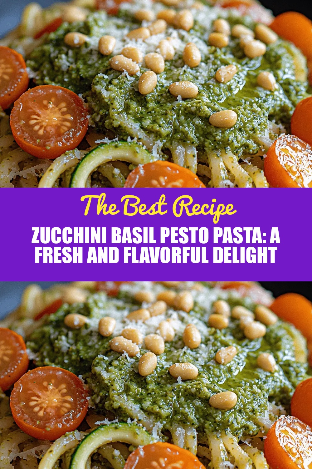 Zucchini Basil Pesto Pasta: A Fresh and Flavorful Delight