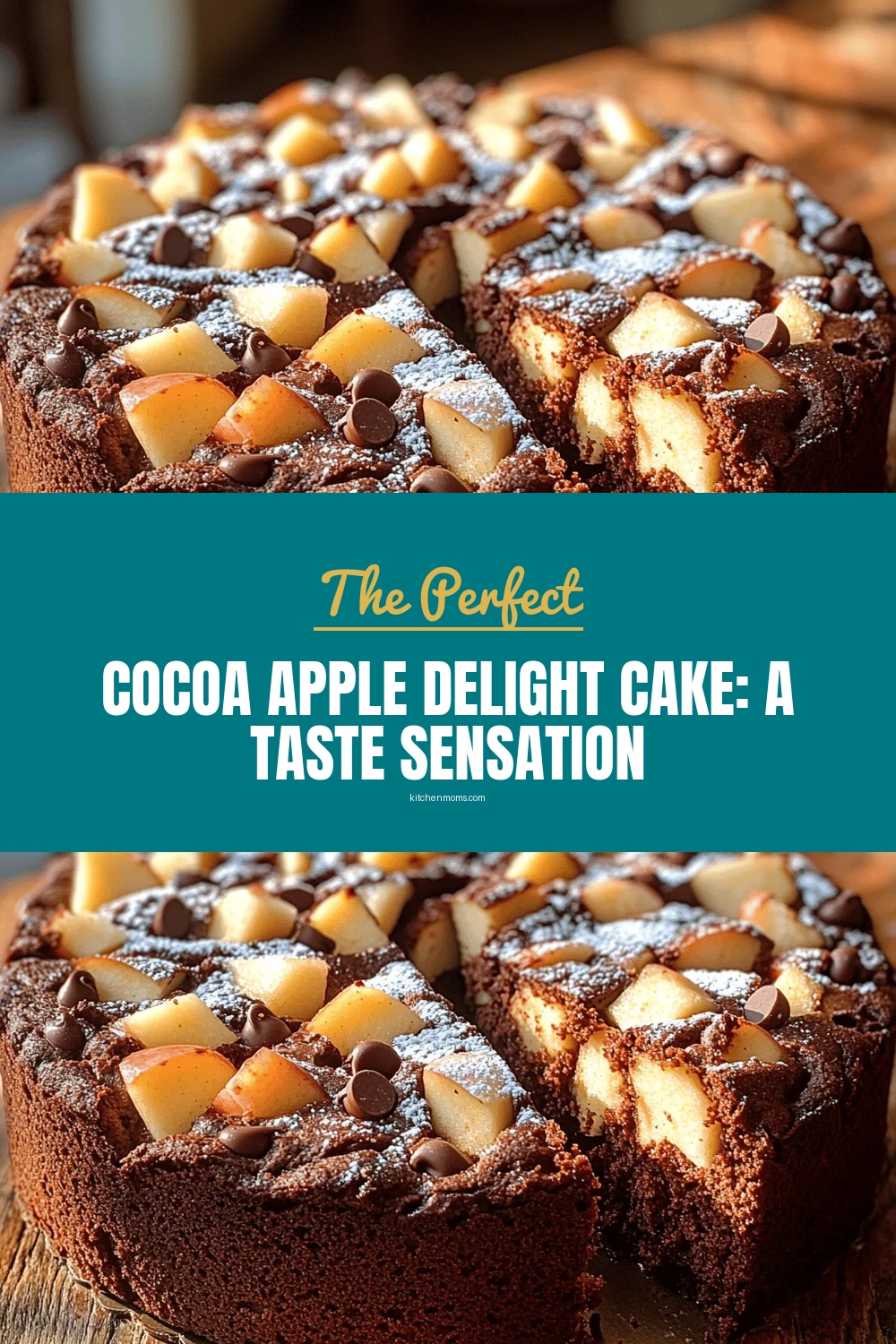 Cocoa Apple Delight Cake: A Taste Sensation