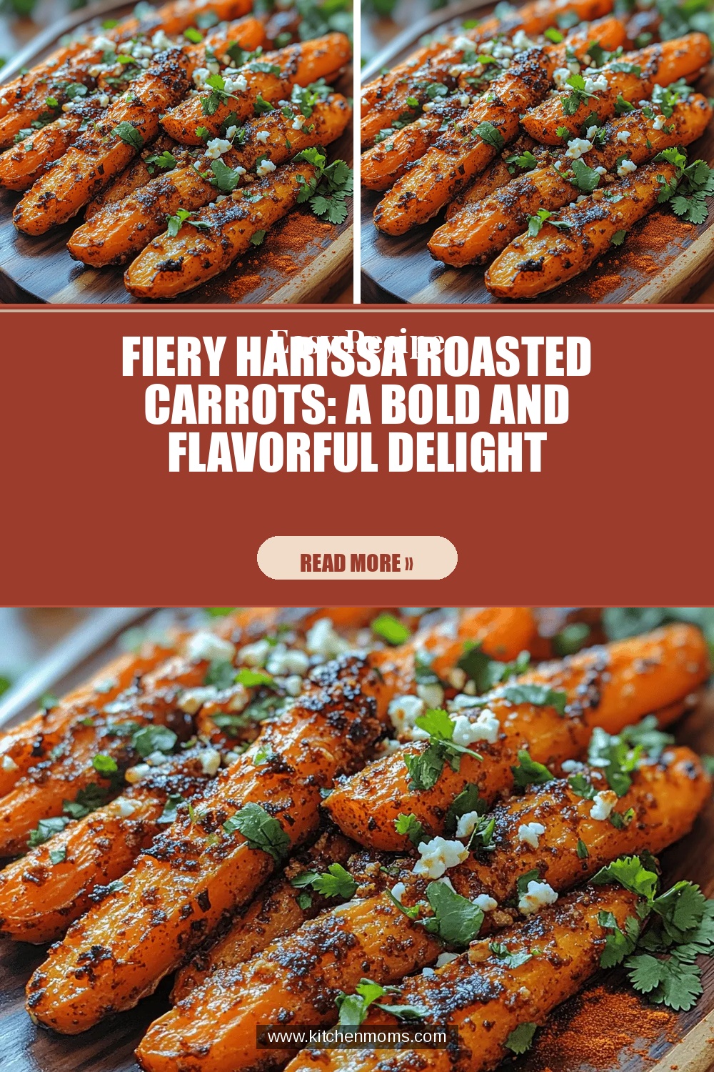 Fiery Harissa Roasted Carrots: A Bold and Flavorful Delight