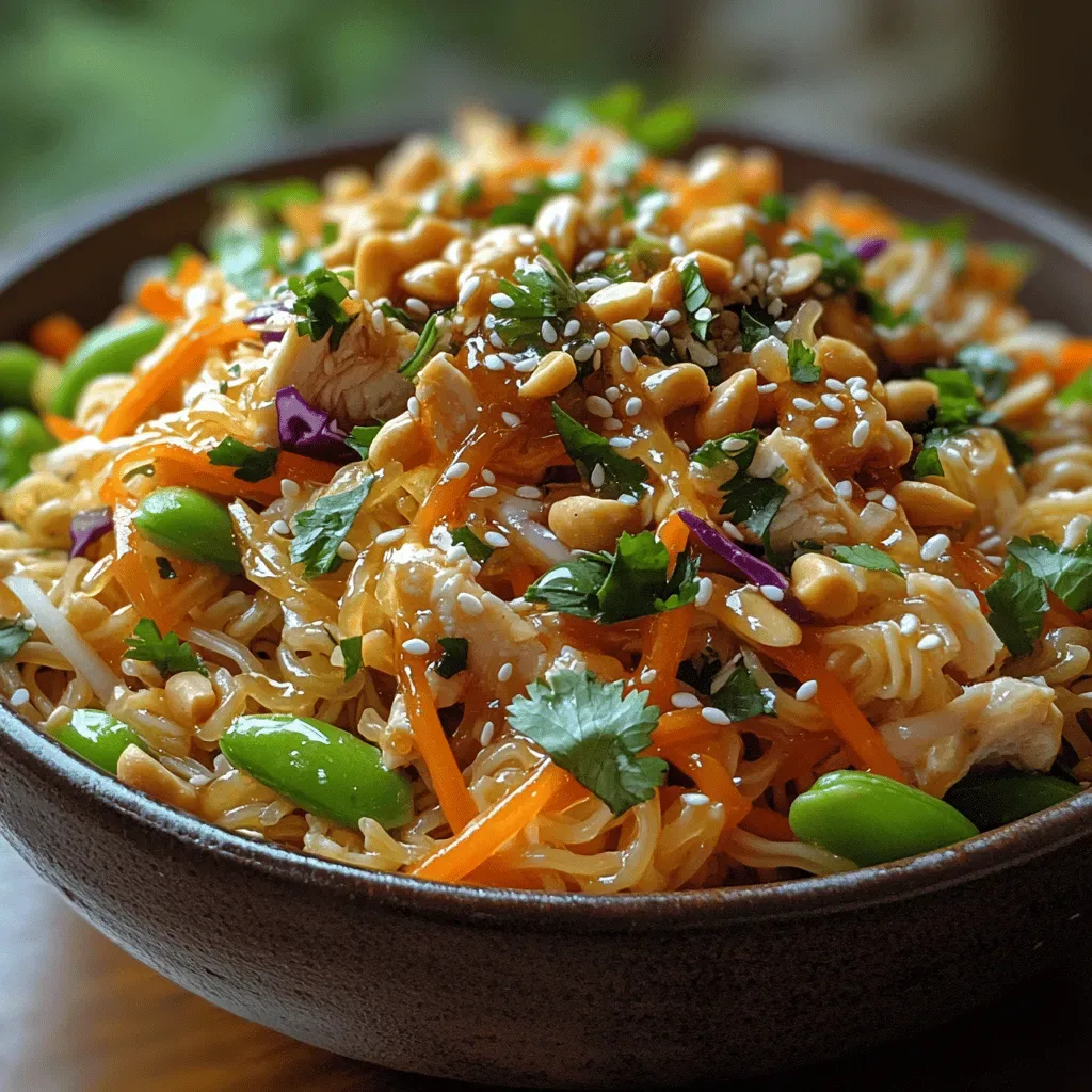 Crunchy Ramen Noodle Chicken Salad: A Fresh Take on a Classic Dish