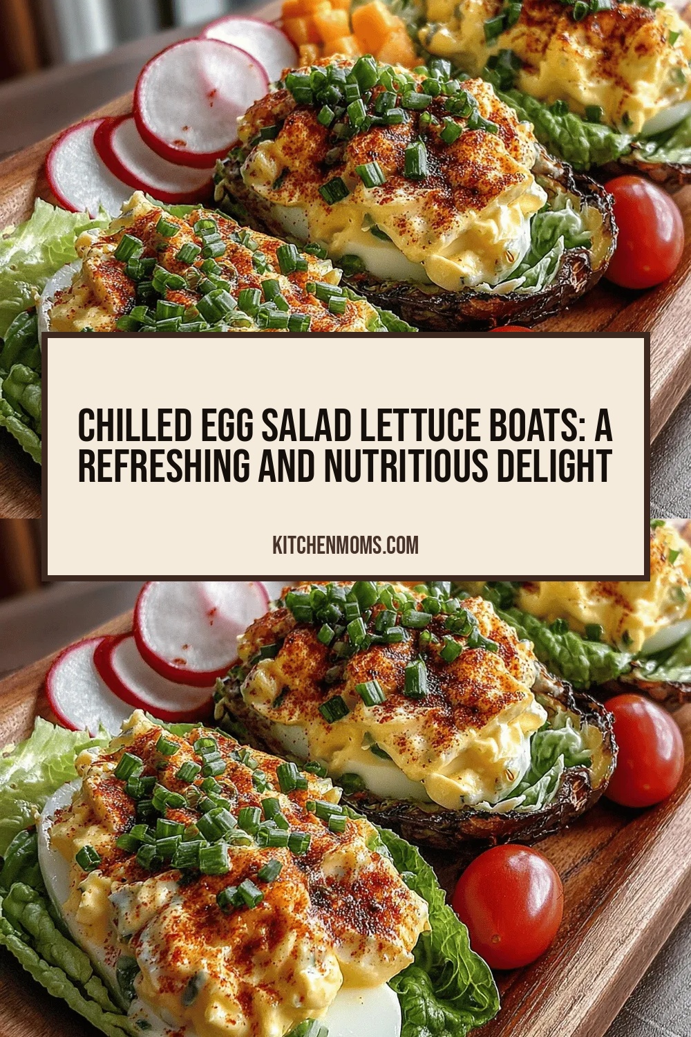 Chilled Egg Salad Lettuce Boats: A Refreshing and Nutritious Delight