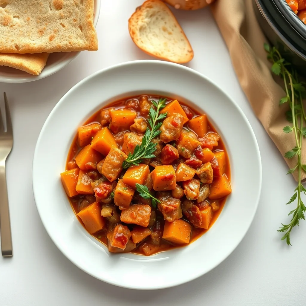 Cozy Crockpot Sweet Potato Turkey Chili Recipe