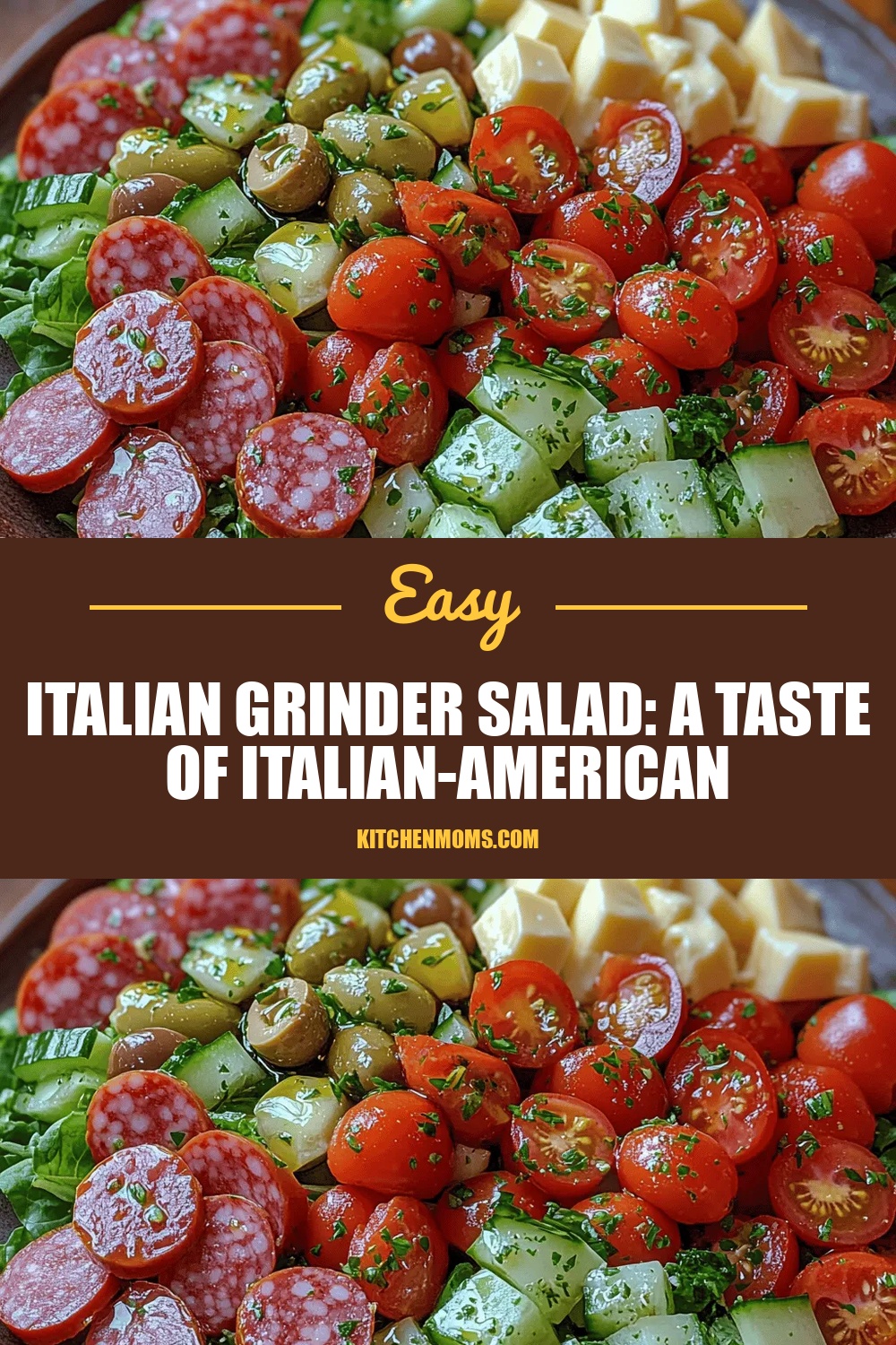 Italian Grinder Salad: A Taste of Italian-American Tradition