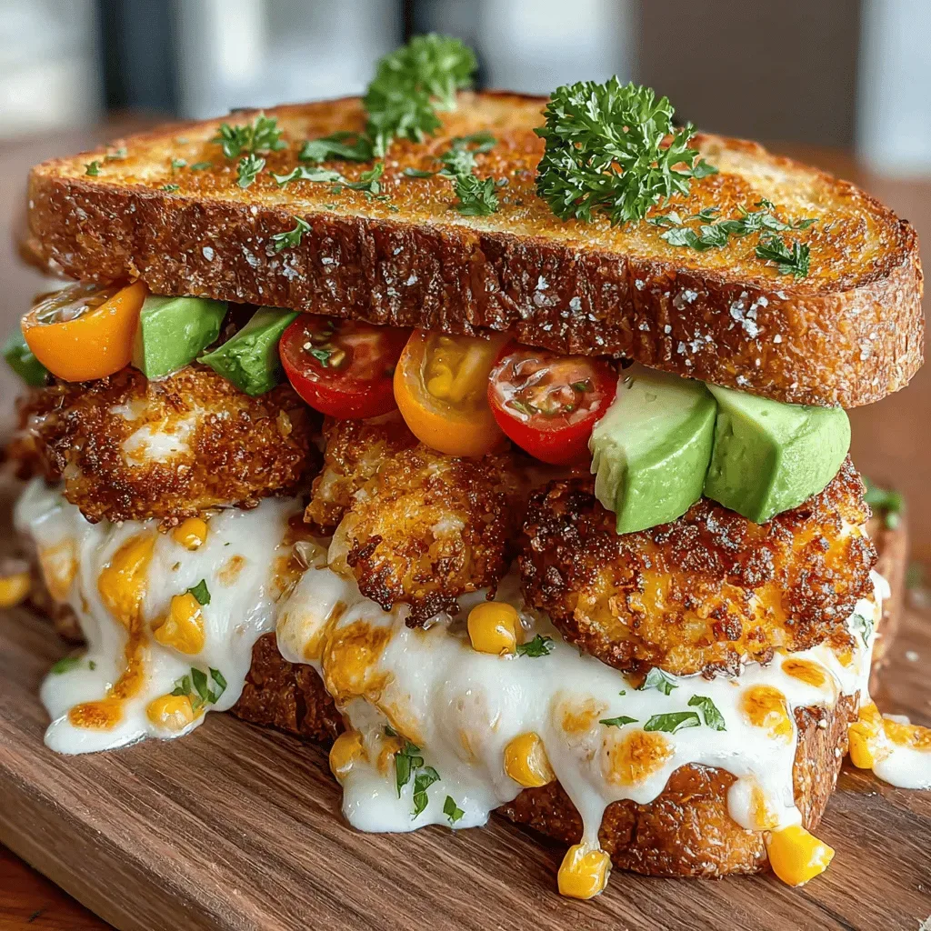 Sweet Corn Fritter Sandwich Melts: Step-by-Step Guide