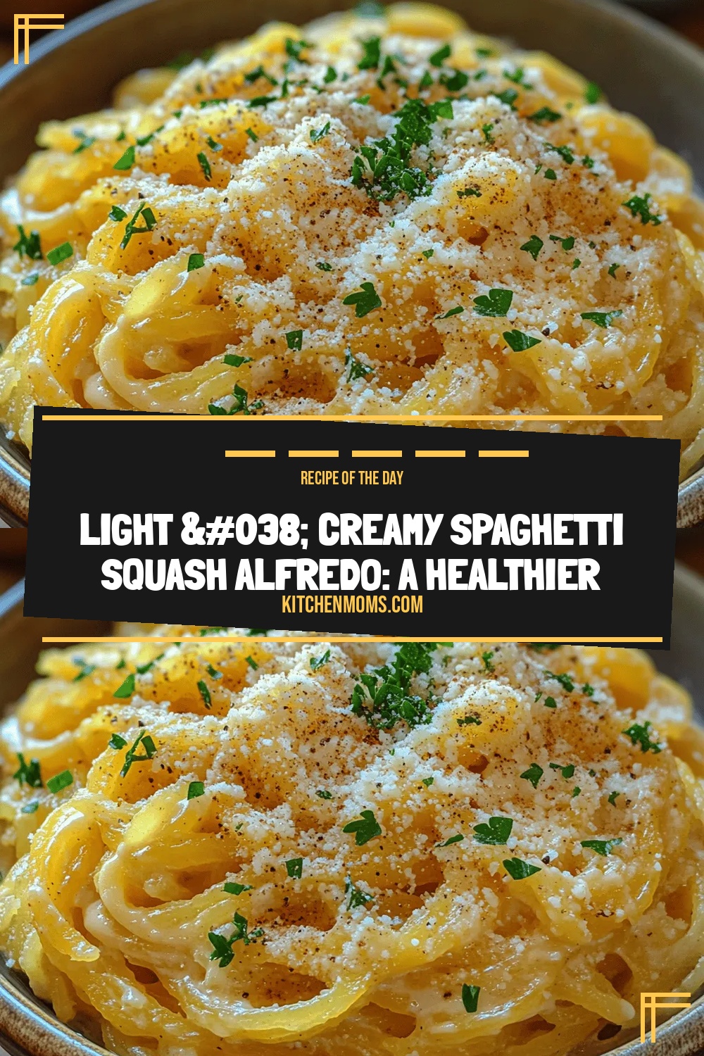 Light & Creamy Spaghetti Squash Alfredo: A Healthier Alternative to Traditional Pasta