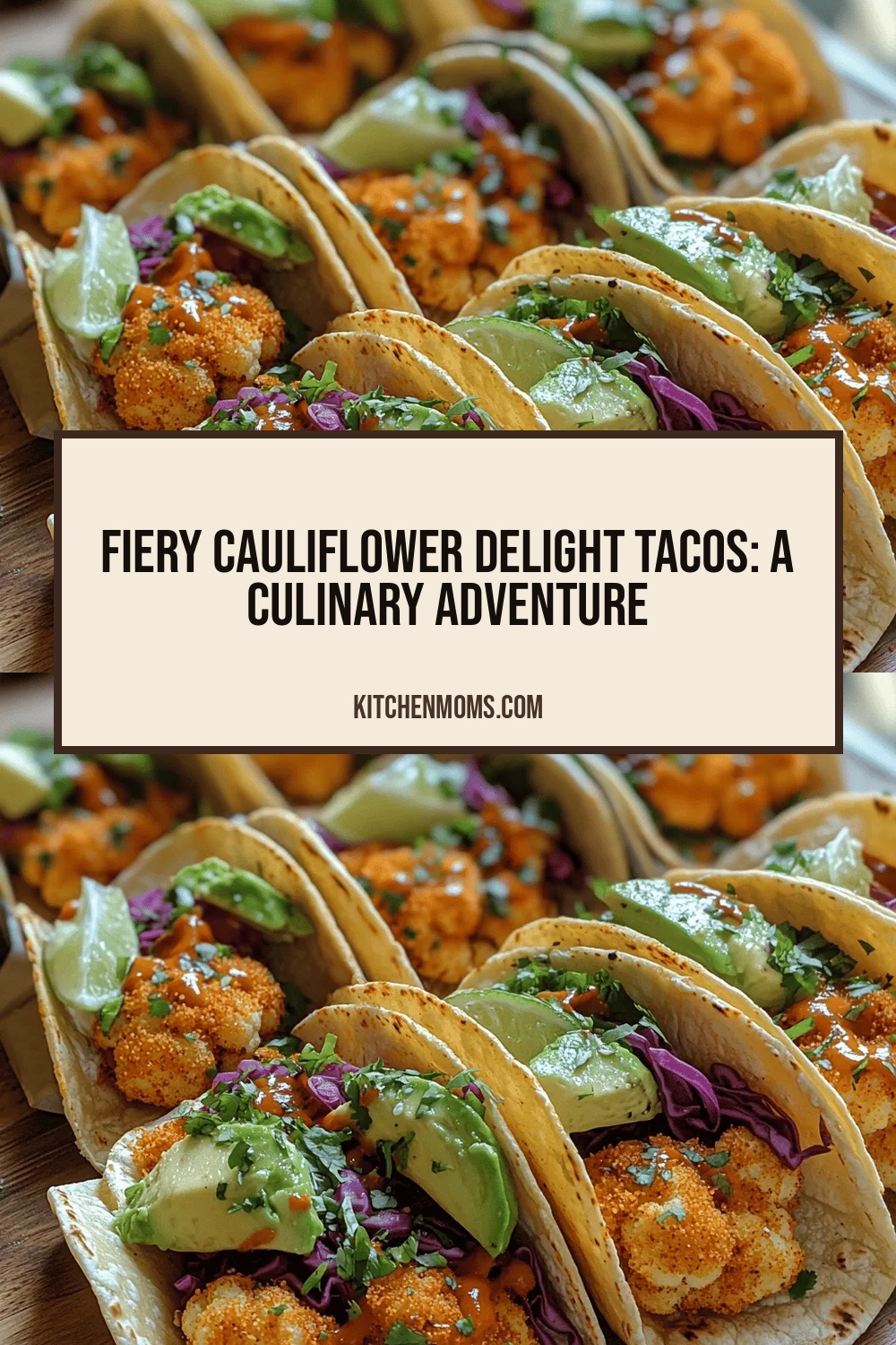 Fiery Cauliflower Delight Tacos: A Culinary Adventure
