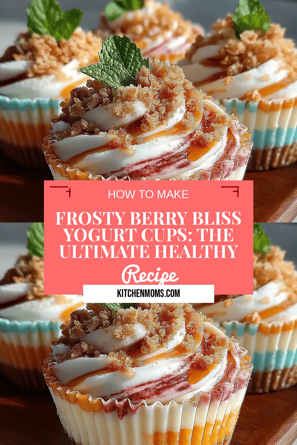 Frosty Berry Bliss Yogurt Cups: The Ultimate Healthy Treat