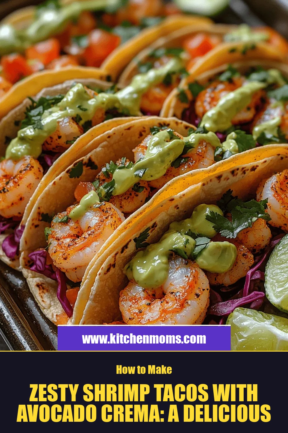 Zesty Shrimp Tacos with Avocado Crema: A Delicious and Healthy Delight