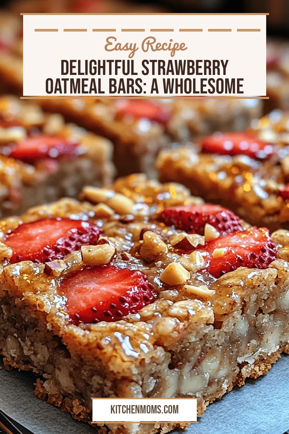 Delightful Strawberry Oatmeal Bars: A Wholesome Snack for Every Occasion