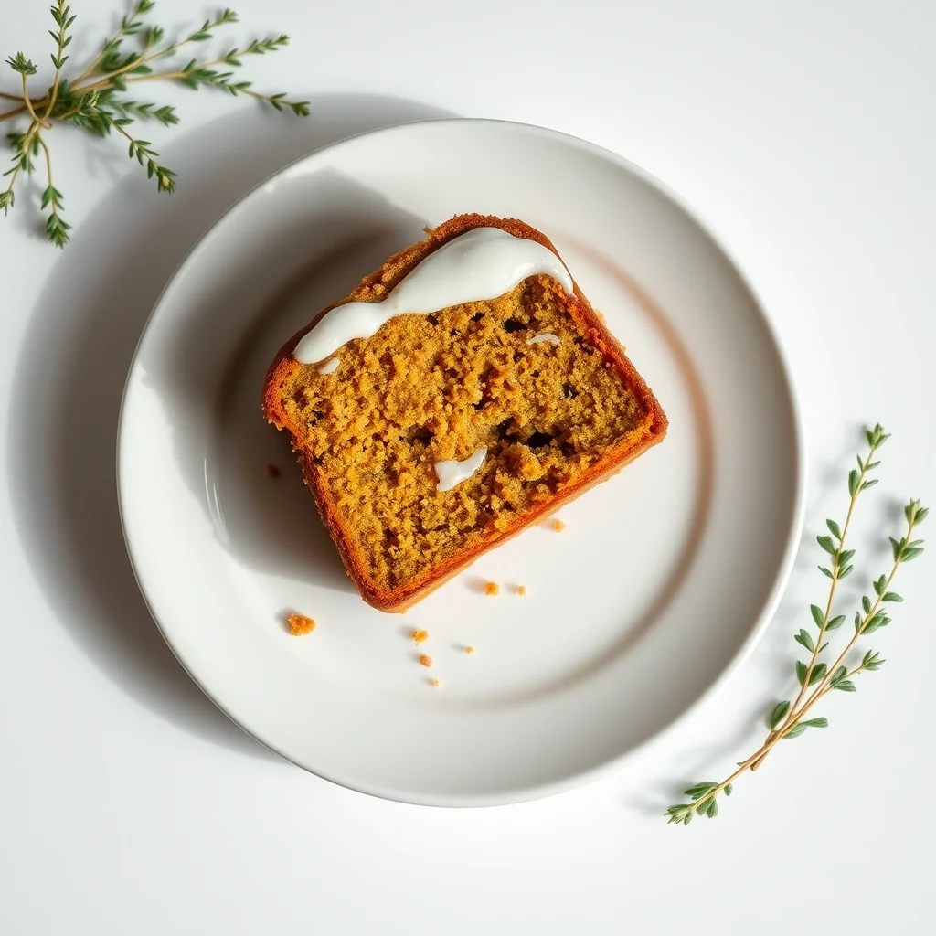 Pumpkin Streusel Pound Cake
