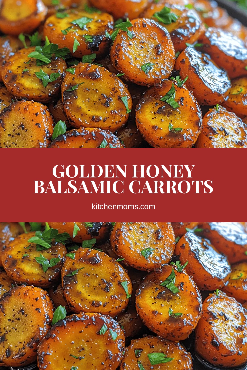 Golden Honey Balsamic Carrots