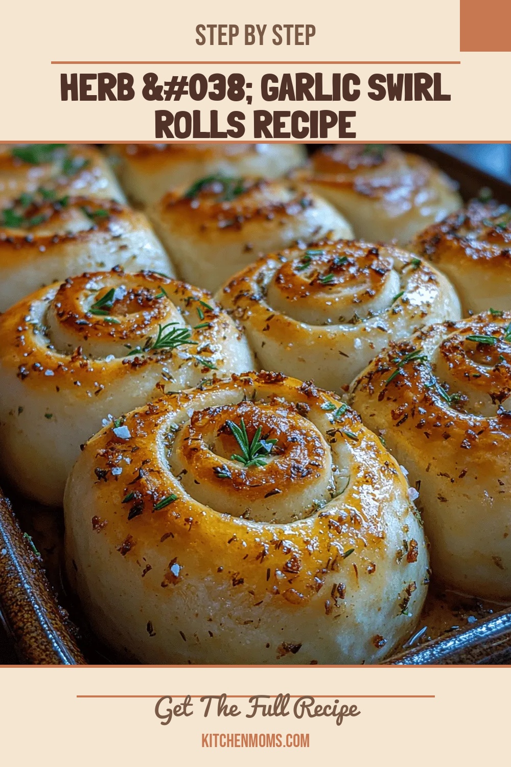Herb & Garlic Swirl Rolls Recipe