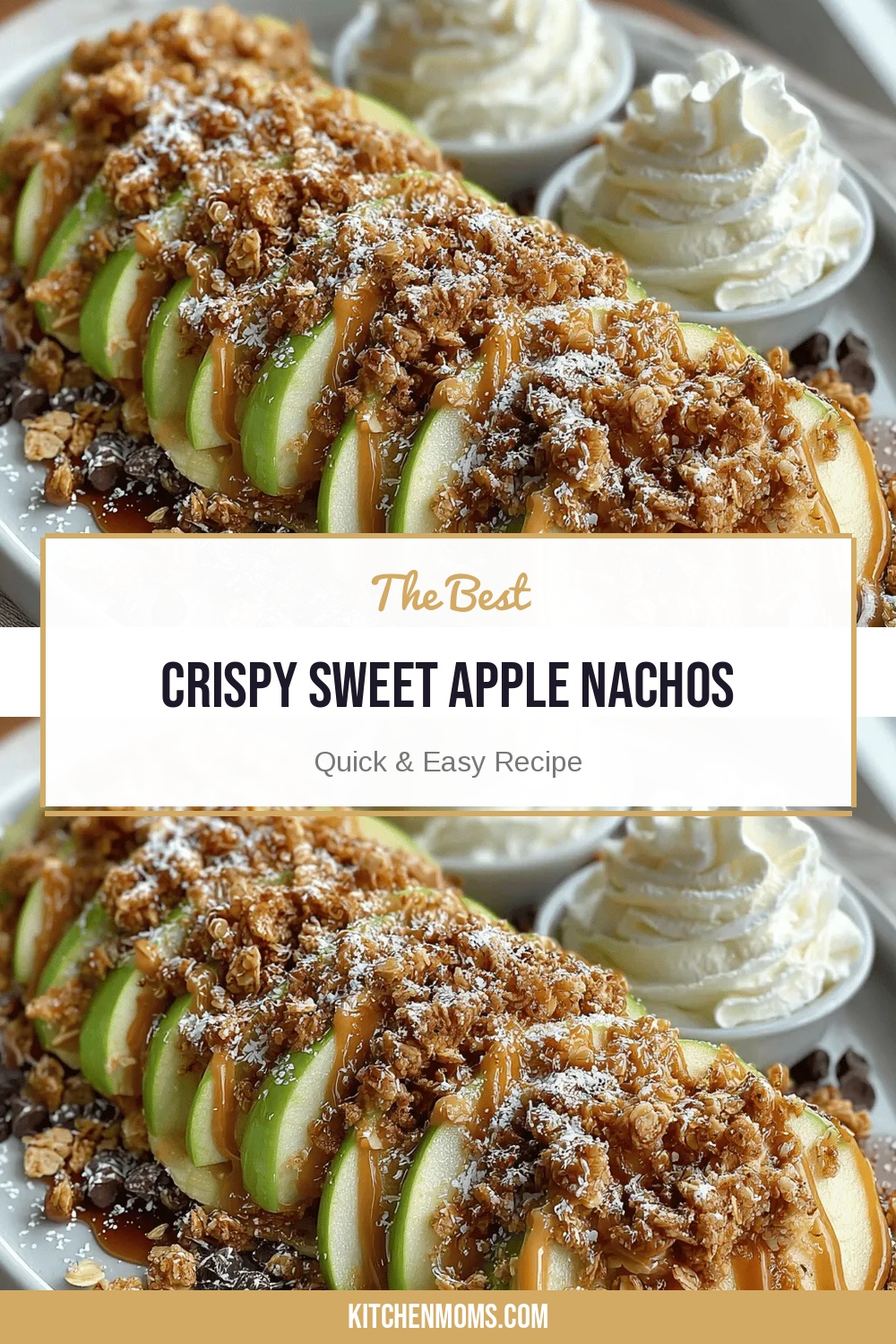 Crispy Sweet Apple Nachos
