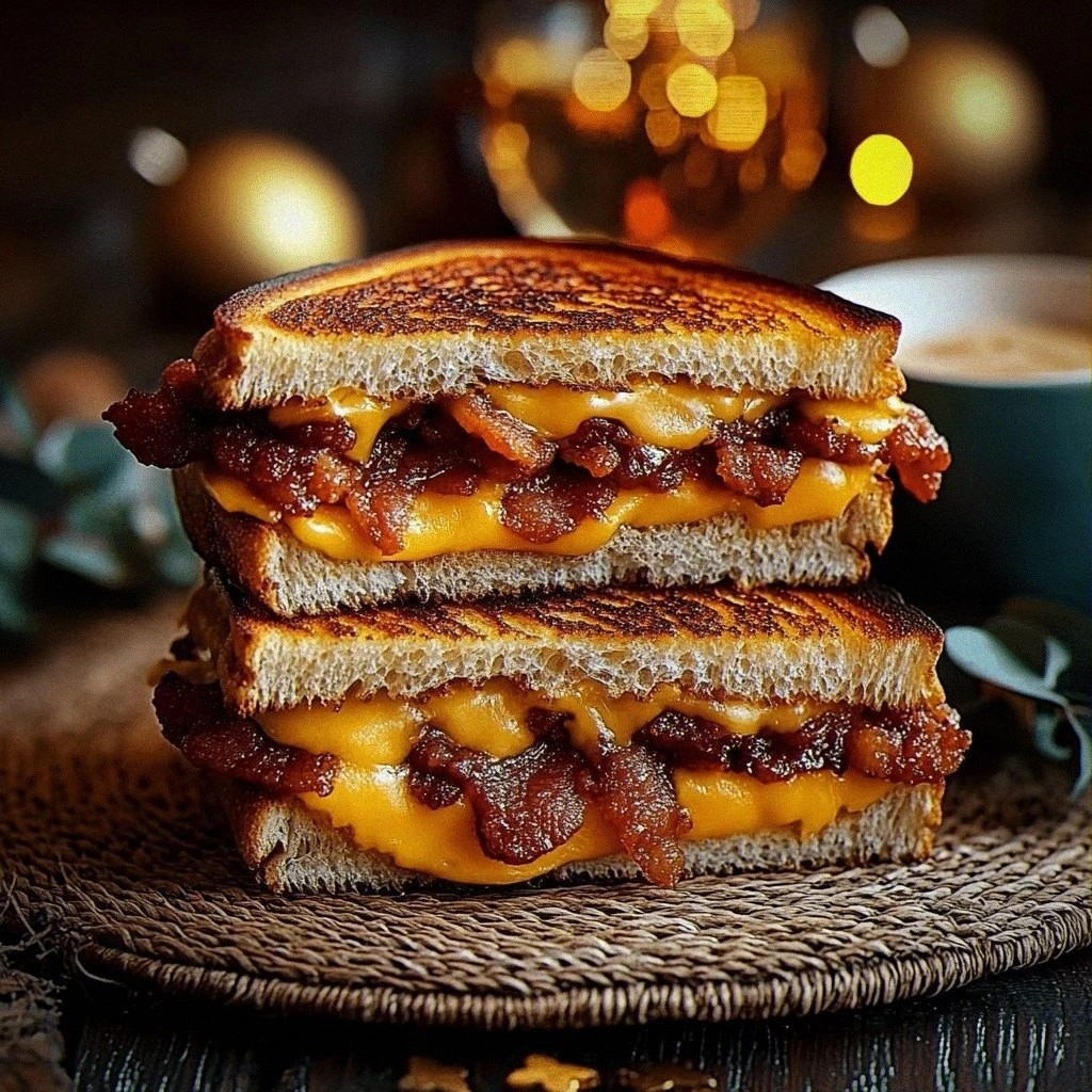 Bacon Cheeseburger Grilled Cheese