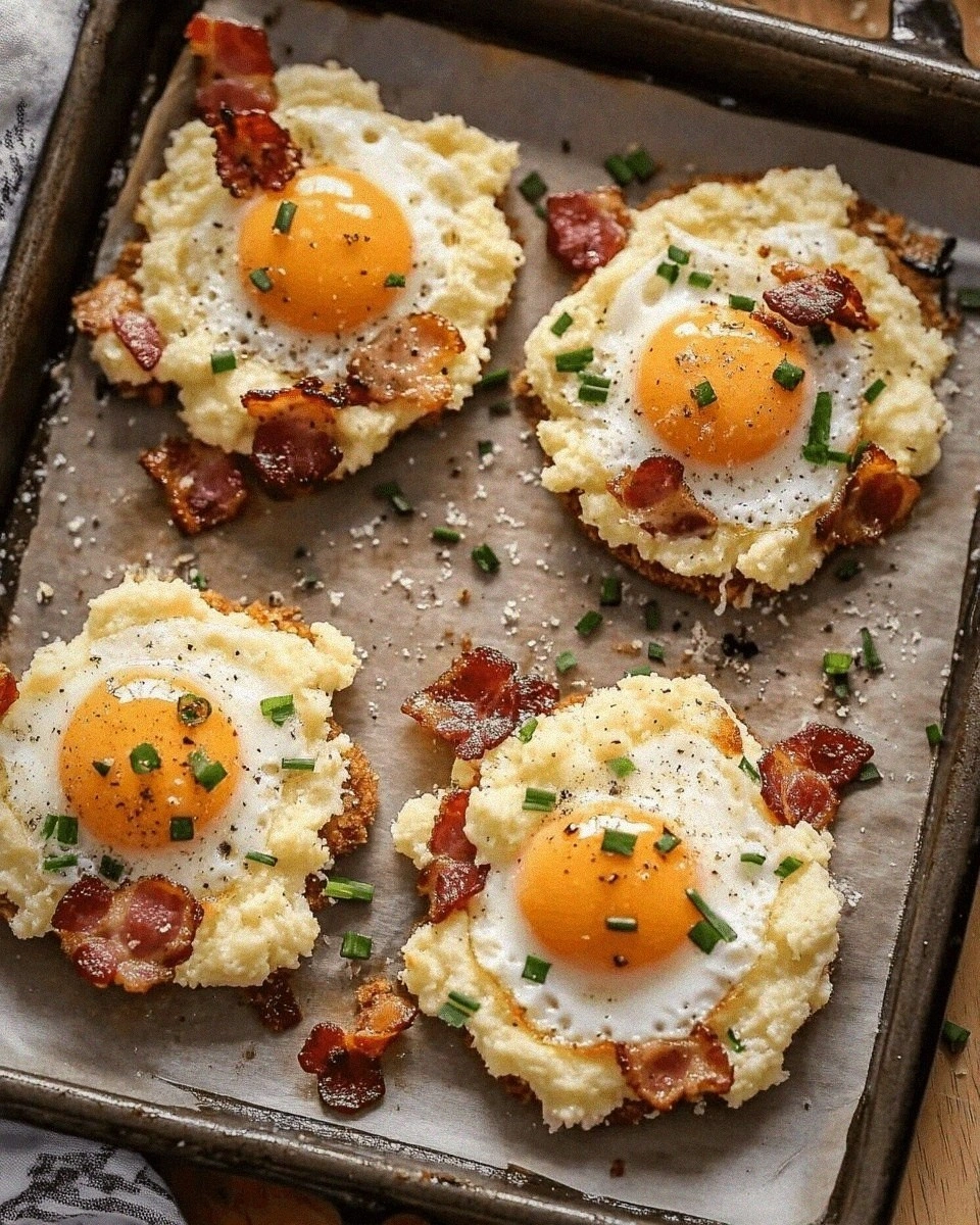Bacon Parmesan & Chive Egg Clouds: A Whimsical Breakfast Treat!