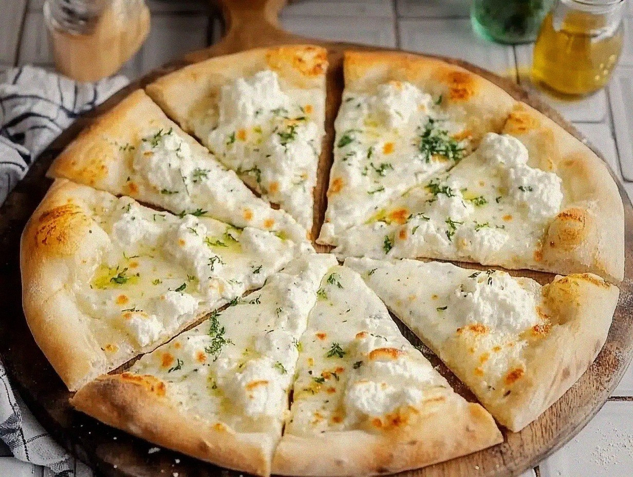 Best White Pizza Recipe : Creamy & Irresistible