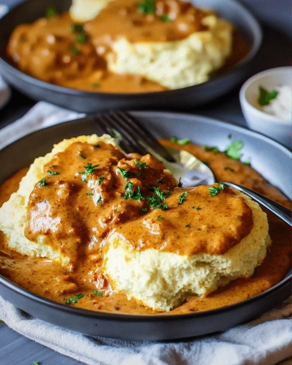 Biscuits and Chorizo Gravy: A Delicious Comfort Food Recipe