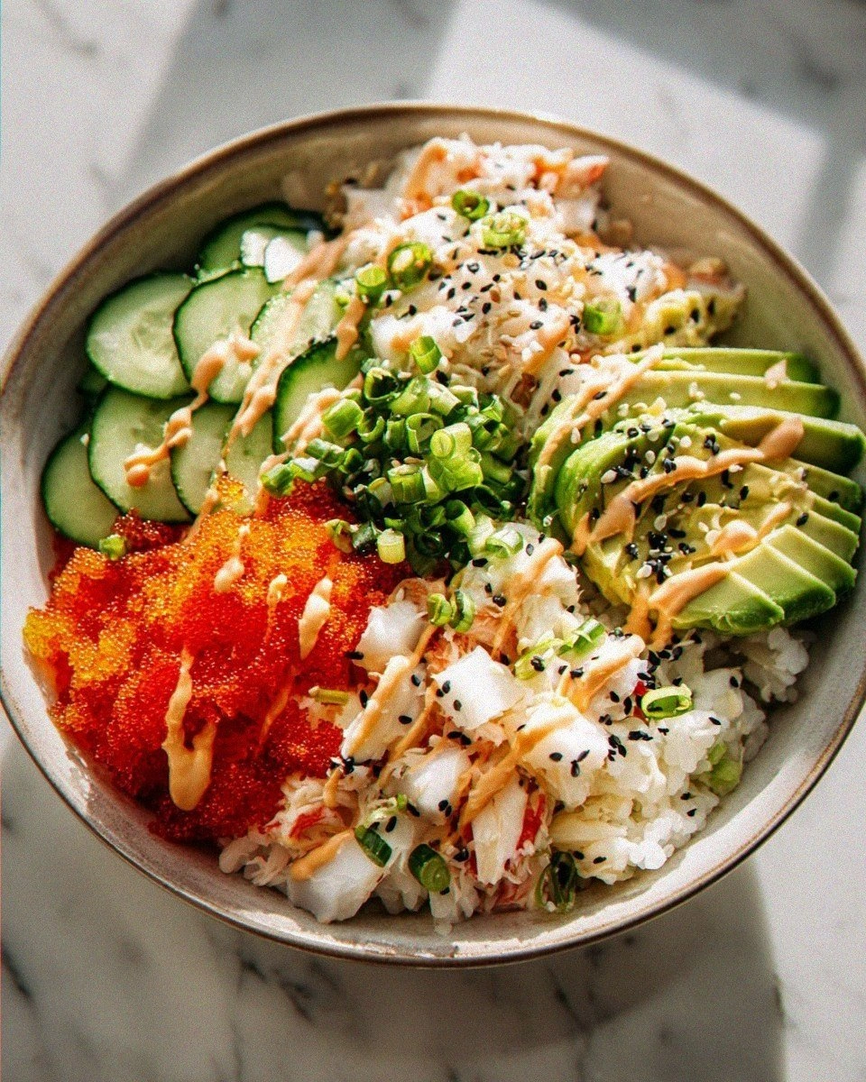 California Roll Bowls: A Delicious & Healthy Meal Prep Idea