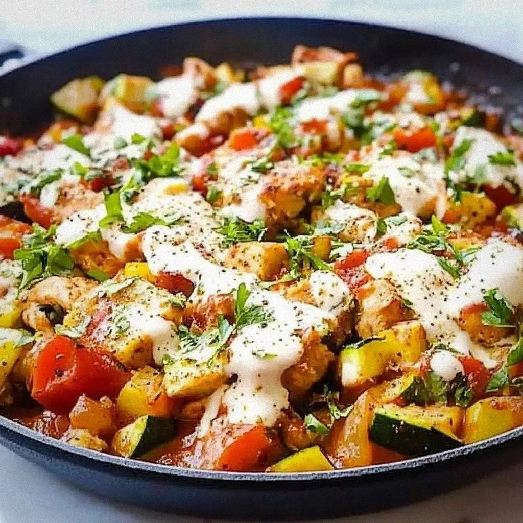 Caprese Chicken Zucchini Skillet: An Amazing Ultimate Recipe